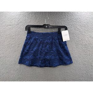Dolfin Aquashape Women's Waverly A-Line Navy Blue Swim Skirt sz Small *NEW*